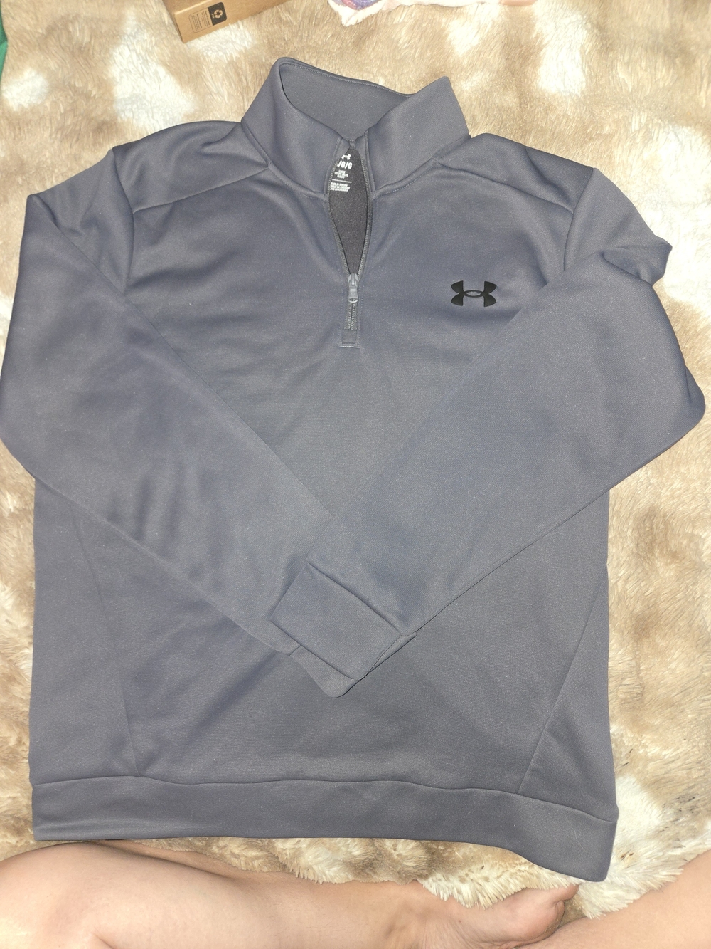 Under Armour Women's Slate Gray Half-Zip Performance Pullover